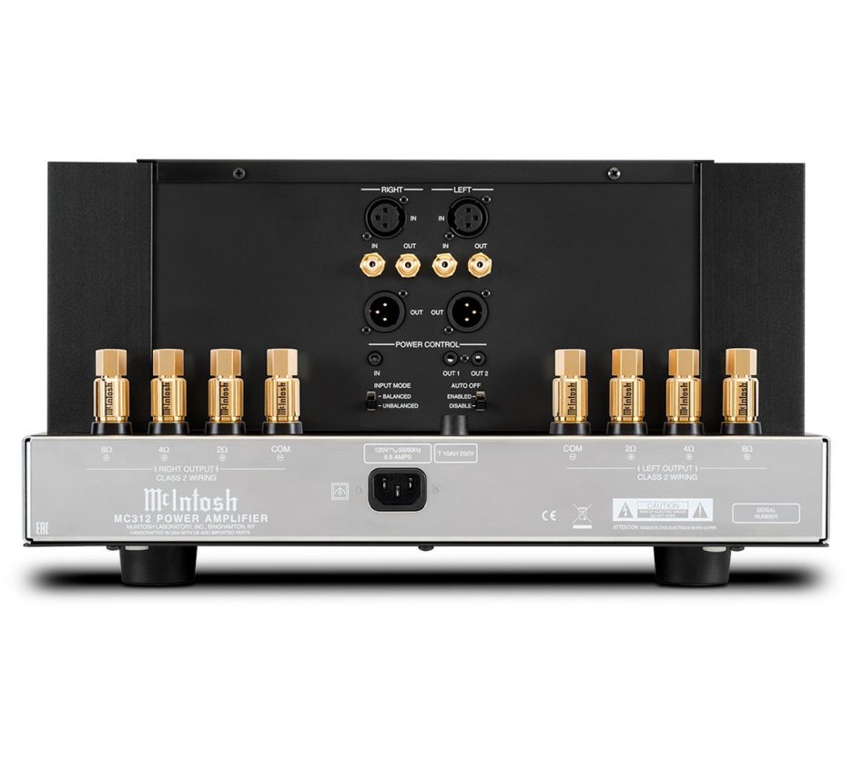 Amplificatore finale Mcintosh MC 312