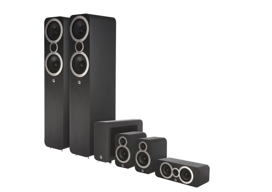 Sistema home cinema Q Acoustics 3050i Cinema pack