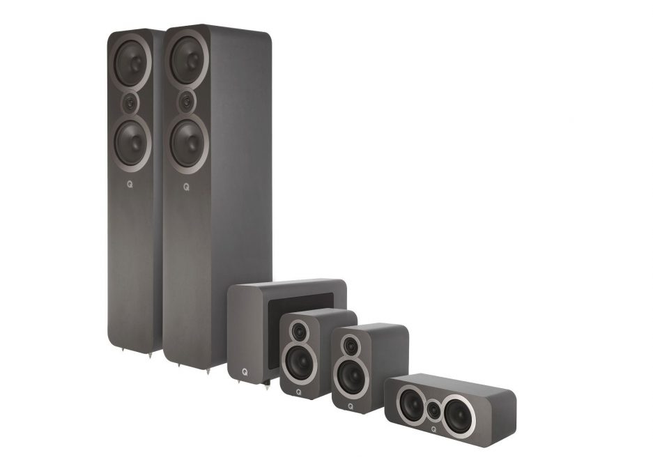 Sistema home cinema Q Acoustics 3050i Cinema pack
