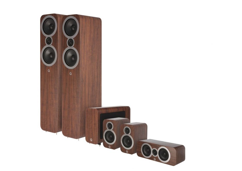 Sistema home cinema Q Acoustics 3050i Cinema pack