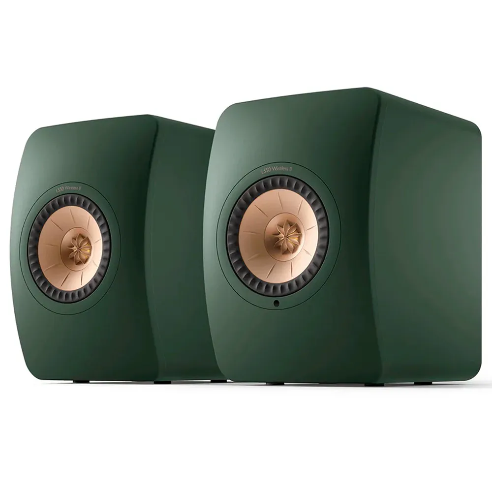 Kef-LS50W2-green_moss kef ls50w2 green moss