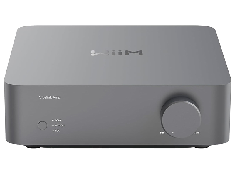 WiiM_Vibelink-AMP_Fronte Wiim vibelink AMP vista frontale