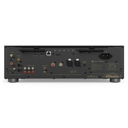 Onkyo Icon P-80 Nero vista posteriore