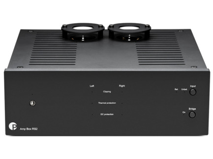 pro-ject amp box rs2 nero vista frontale
