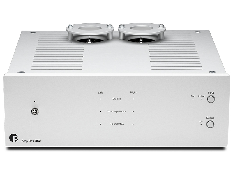 Pro-Ject-Amp_Box_RS2-silver-fronte pro-ject amp box rs2 silver vista frontale