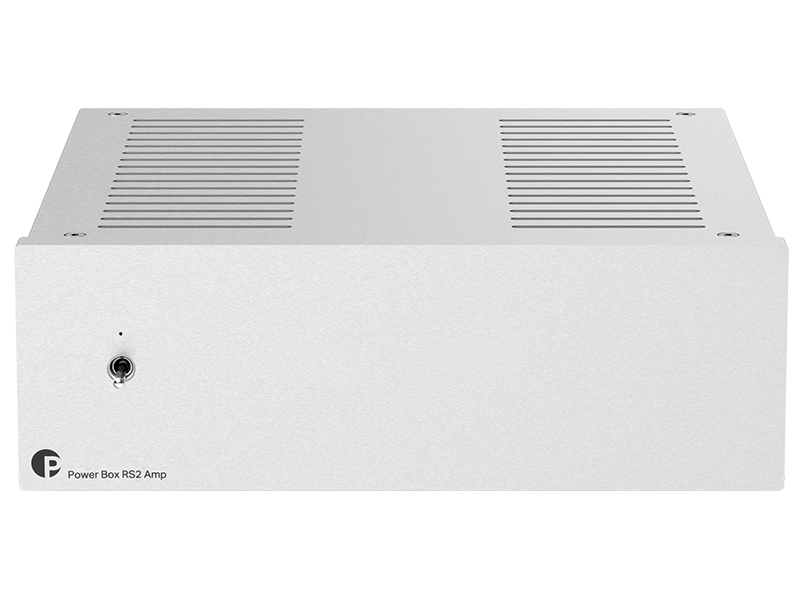 Pro-Ject-Power_Box_RS2_Amp-silver-fronte Pro-Ject Power Box RS2 Amp silver vista frontale