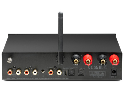 pro-ject stereo box e vista posteriore