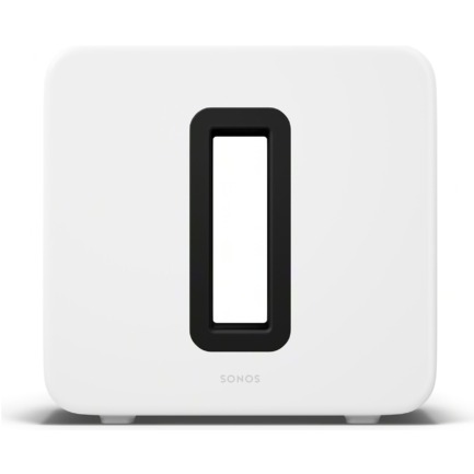 Sonos Sub 4 Bianco vista frontale