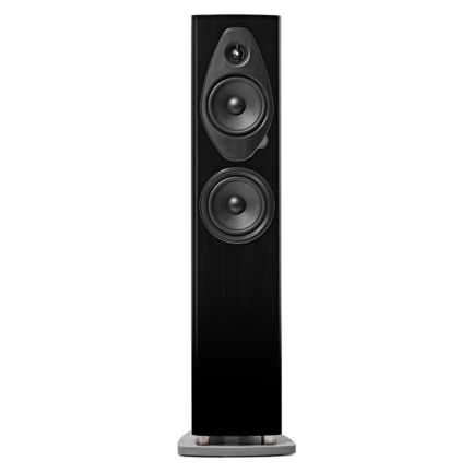 Sonus Faber Sonetto III G2 black vista frontale