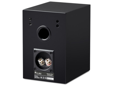 pro-ject speaker box 3 E carbon satin black vista posteriore