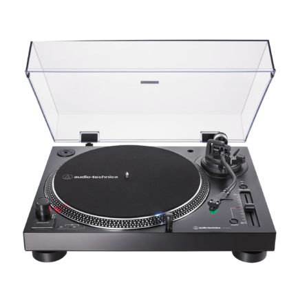 audio-technica at-lp120xusb nero vista frontale