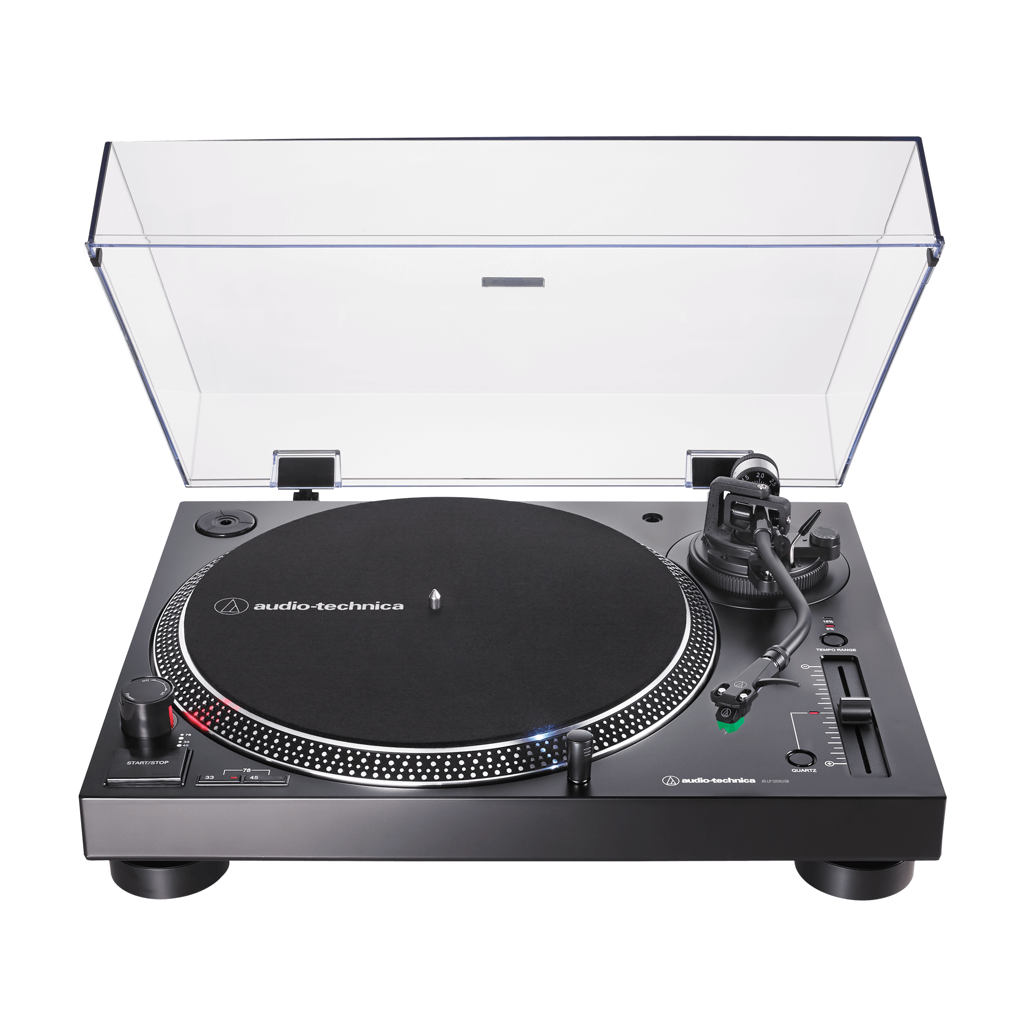 audio-technica-at-lp120xusb-nero audio-technica at-lp120xusb nero vista frontale