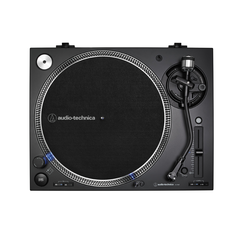audio-technica-at-lp140xp-nero-top audio-technica at-lp140xp nero vista dall'alto