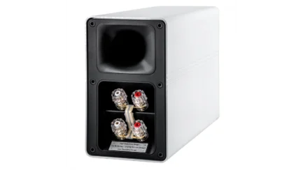 elac elegant bs312.2 bianco vista posteriore