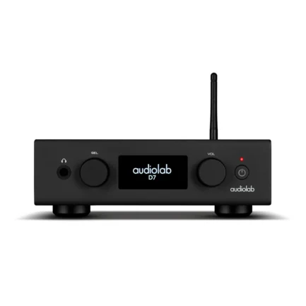 audiolab d7 nero vista frontale