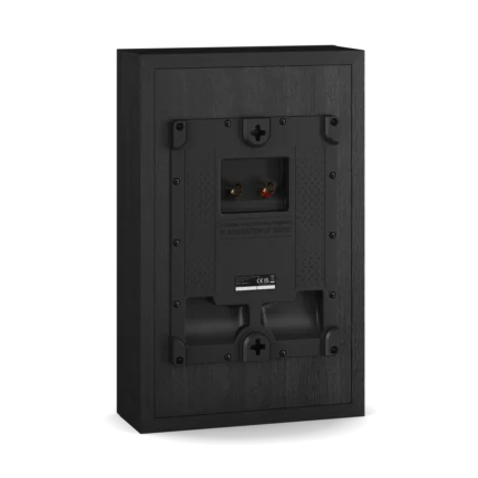 dali sonik on-wall black ash vista posteriore