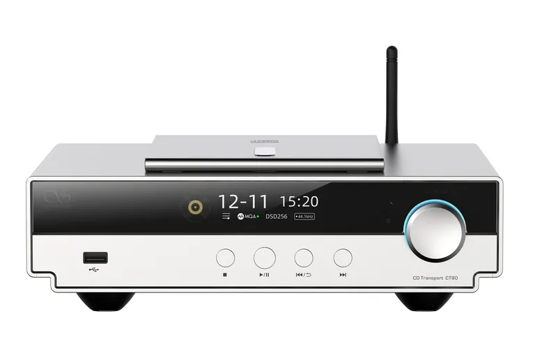 shanling-ct90-silver-front shanling ct90 silver vista frontale