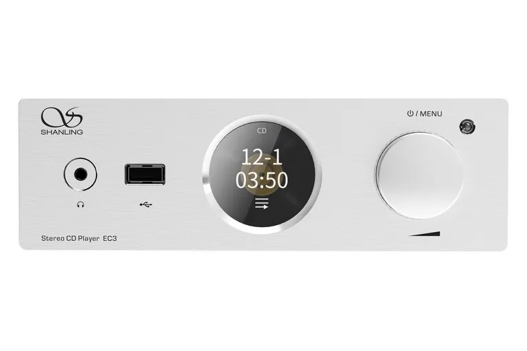 shanling-ec3-silver-front shanling ec3 silver vista frontale