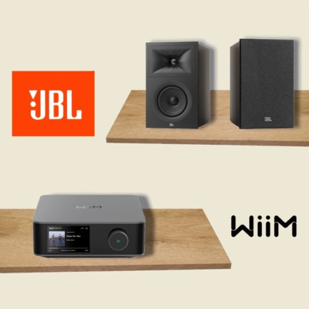 Pack JBL Stage 250B + Wiim Amp Ultra
