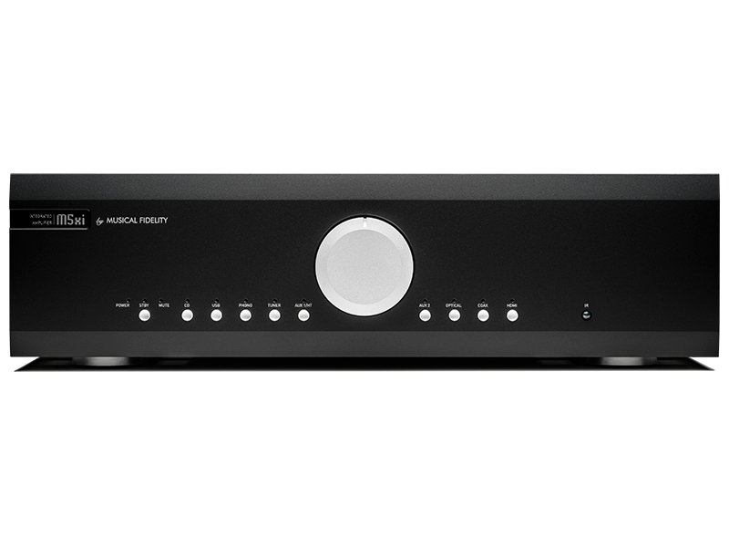 Musical-Fidelity_M5xi_black_front Musical FIdelity M5xi black vista frontale