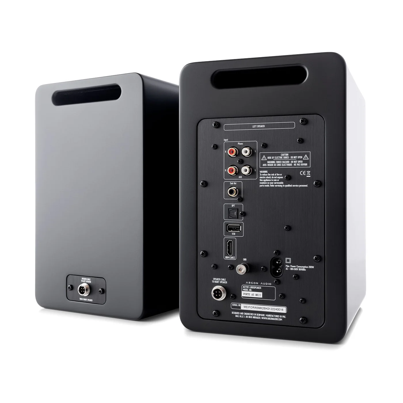argon_audio-forte-a5_mk2-black-back argon audio forte a5 mk2 black vista posteriore