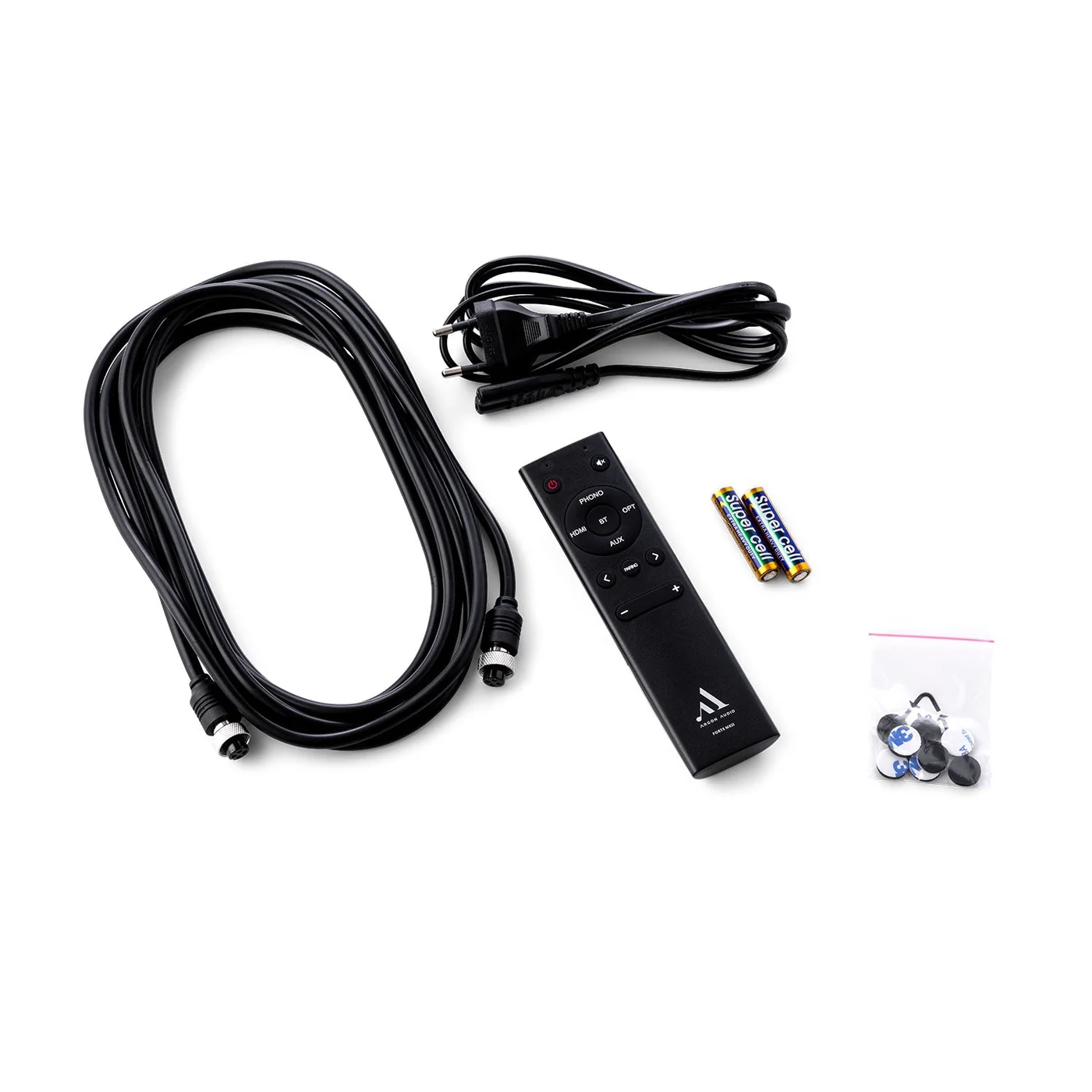 argon_audio-forte-a5_mk2-content argon audio forte a5 mk2 black accessori inclusi