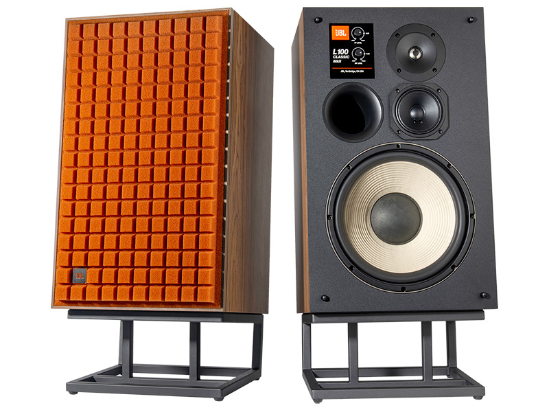 JBL_L100-Classic-MkII_orange-stand jbl l100 classic mkii orange con stand