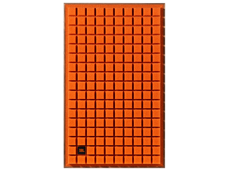 JBL_L100-Classic-MkII_orange_front jbl l100 classic mkii orange vista frontale