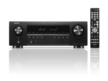 denon avc-s670h black vista frontale