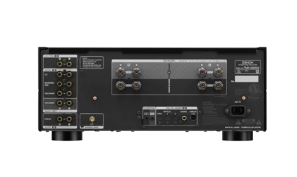 denon pma-3000ne black vista posteriore