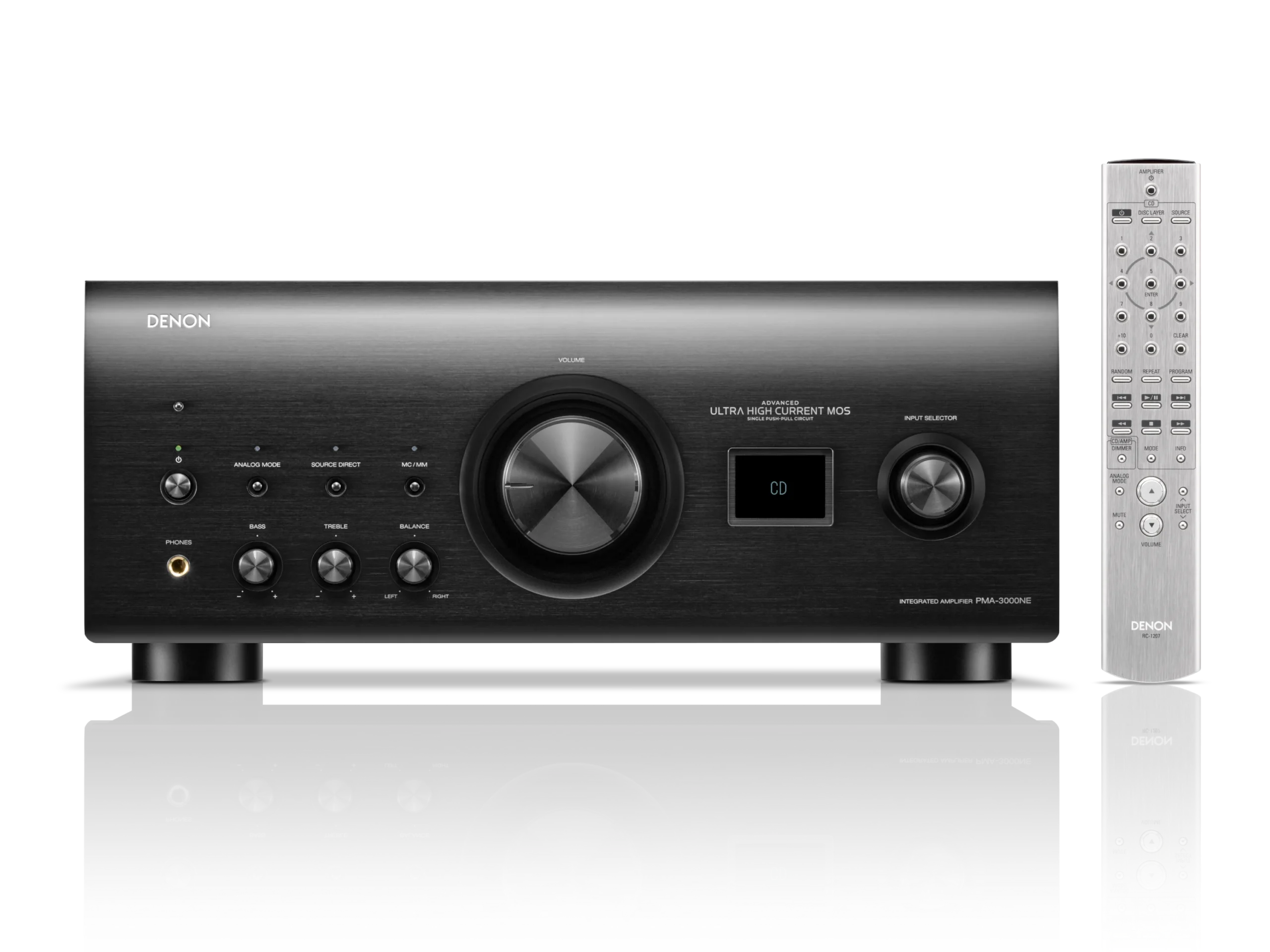 denon-pma-3000ne-black-front denon pma-3000ne black vista frontale