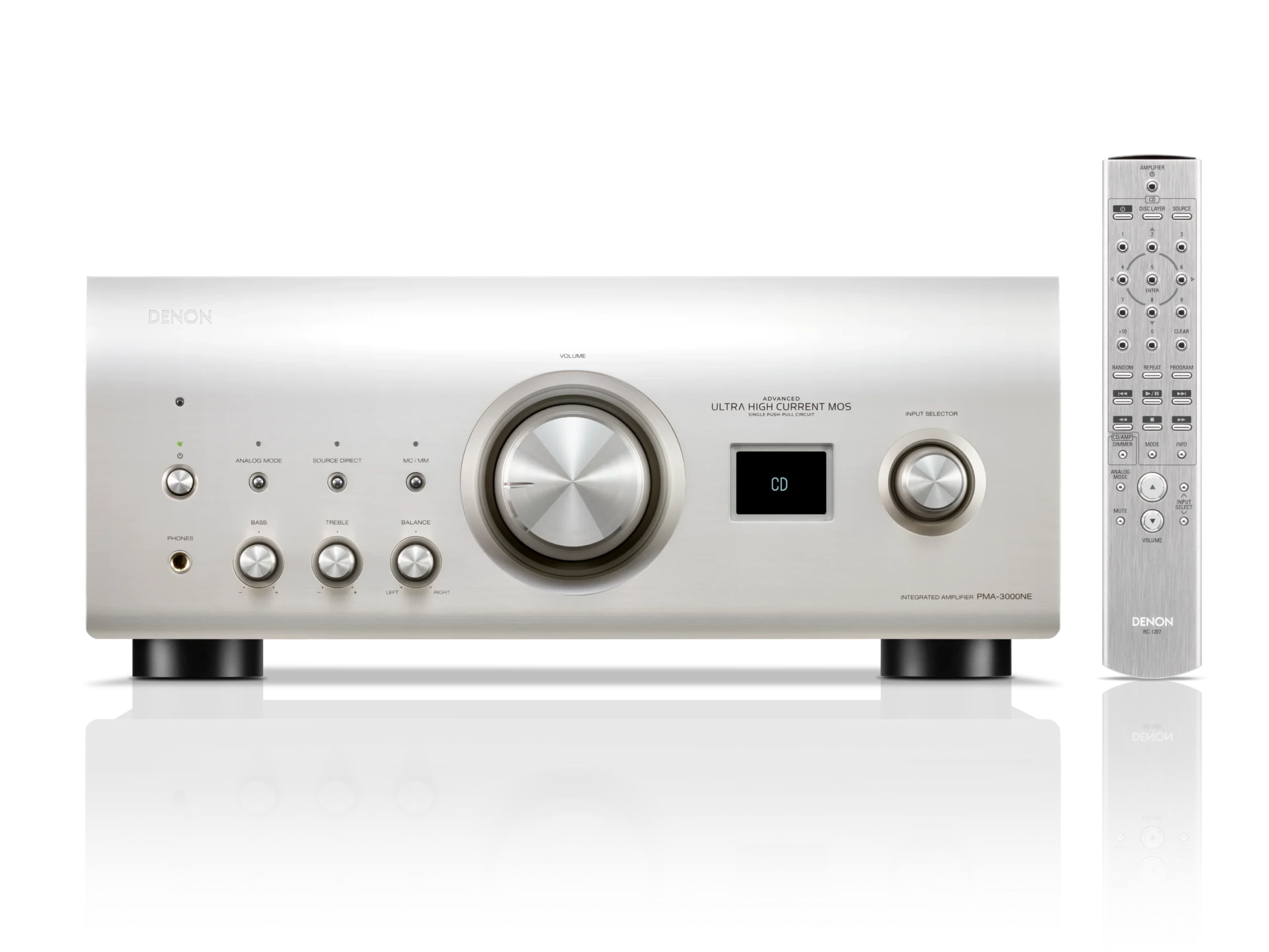 denon-pma-3000ne-silver-front denon pma-3000ne silver vista frontale
