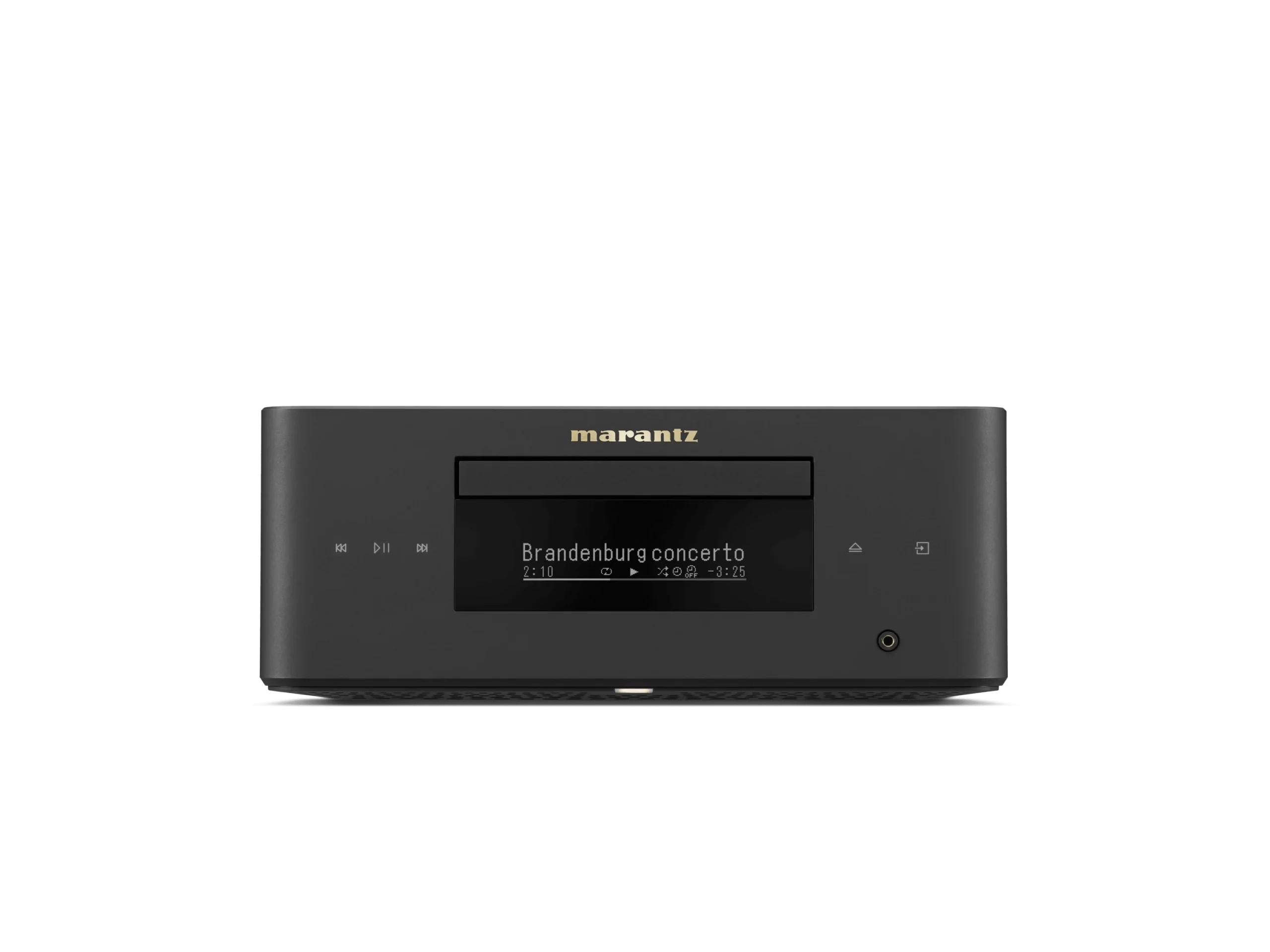 marantz-mcr_60n_dab-black-front marantz mcr 60n dab black vista frontale