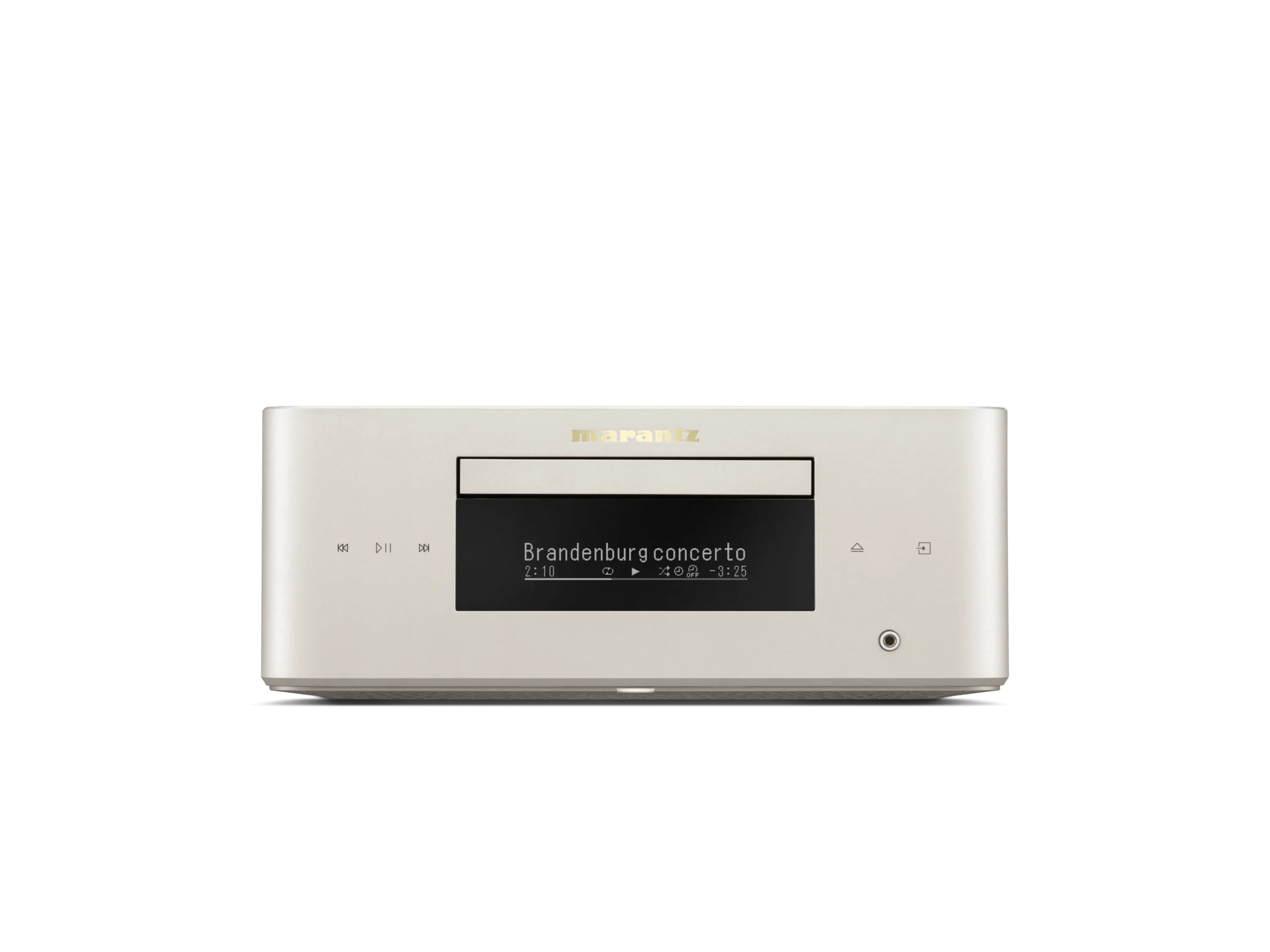 marantz-mcr_60n_dab-champagne_gold-front marantz mcr 60n dab champagne gold vista frontale