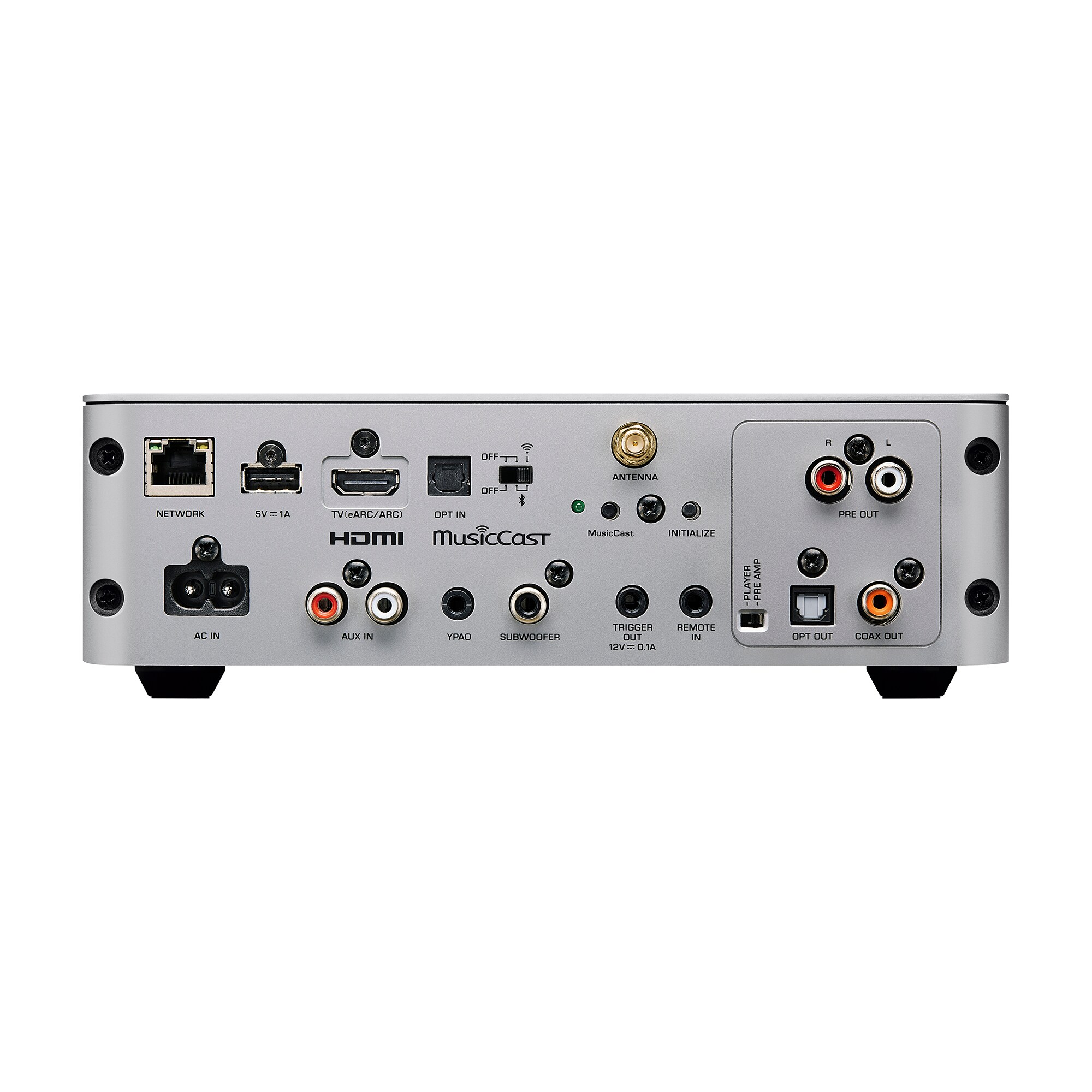 yamaha-wxc-70a-silver-back yamaha wxc-70a silver vista posteriore